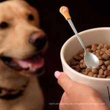 Pet Can Cat Food Spoon Acero inoxidable Durable